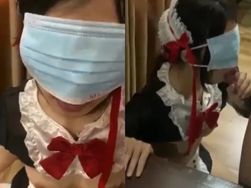 Em ghệ việt dâm cosplay nô lệ tình dục liếm mút con cậu bé điêu luyện